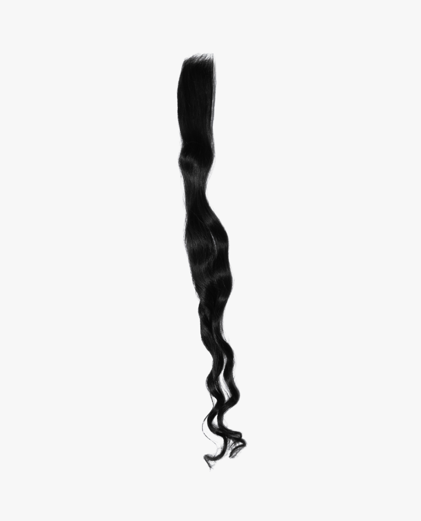 Raw Vietnamese Loose Curly HD Lace Closure — lace and knot detail