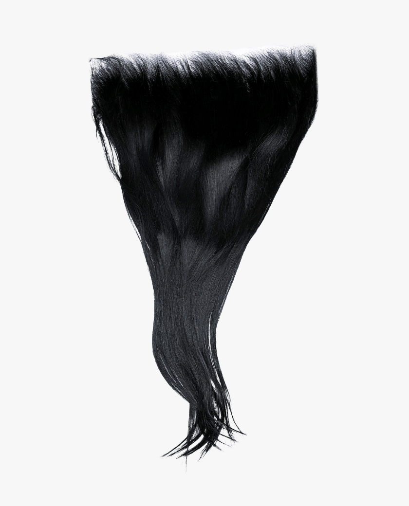 Raw Vietnamese Luxe Straight HD Lace Frontal— texture close-up
