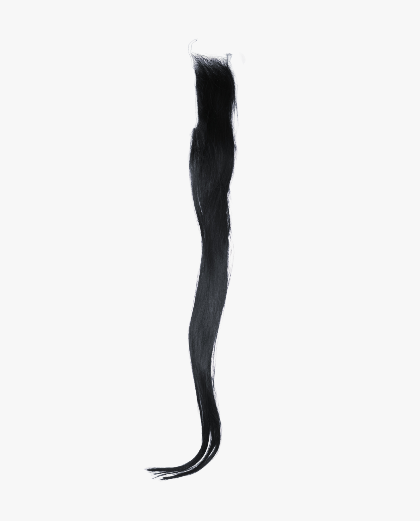 Raw Vietnamese Luxe Straight HD Lace Closure — lace and knot detail