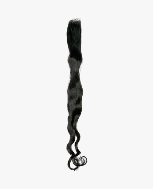 Raw Vietnamese Loose Curly HD Lace Closure — lace and knot detail
