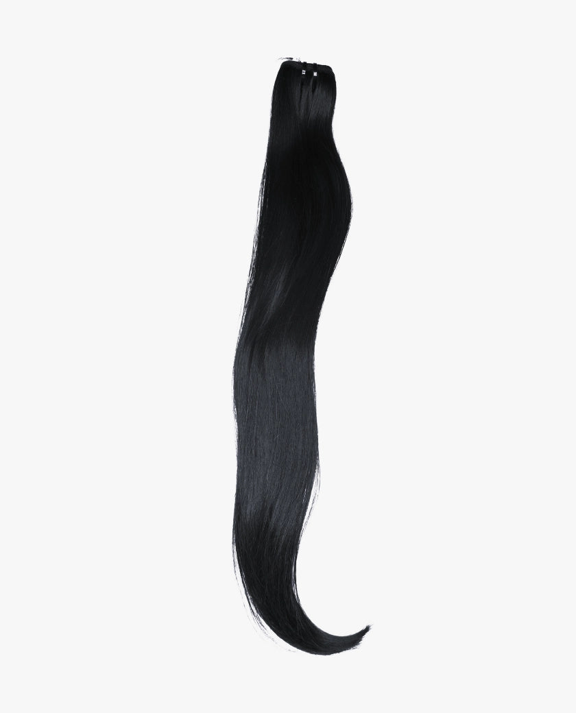 Raw Vietnamese Natural Luxe Straight — lace and knot detail